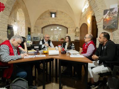 Spanish Delegation Visits Caritas Jerusalem 