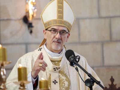 the Latin Patriarchate of Jerusalem, Cardinal Pierbattista Pizzaballa
