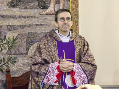 Monsignor Hugues de Wilmotte, Director General of the French association L’Œuvre d’Orient